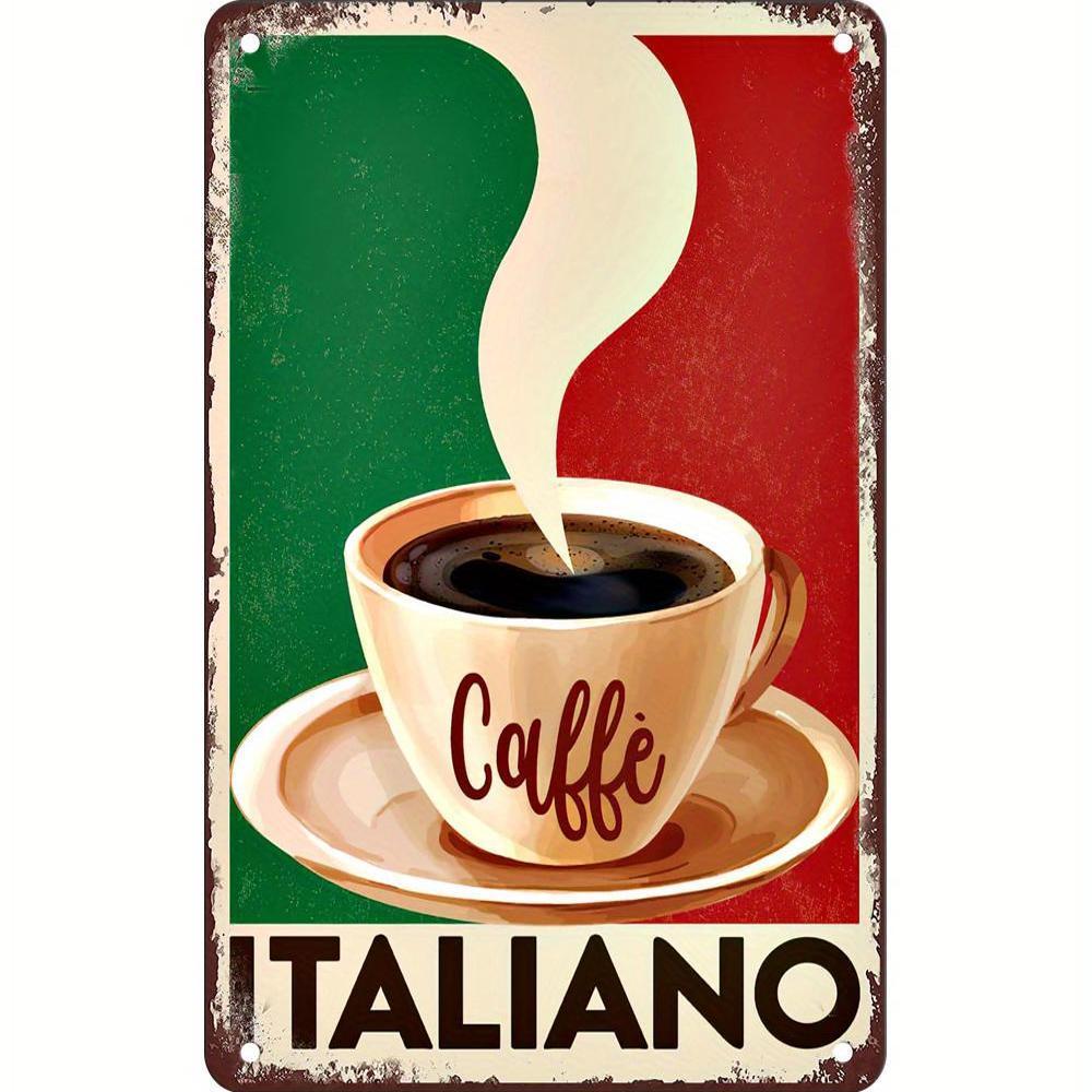 Home Bar And Coffee - Art Deco Style Italian Coffee Metal