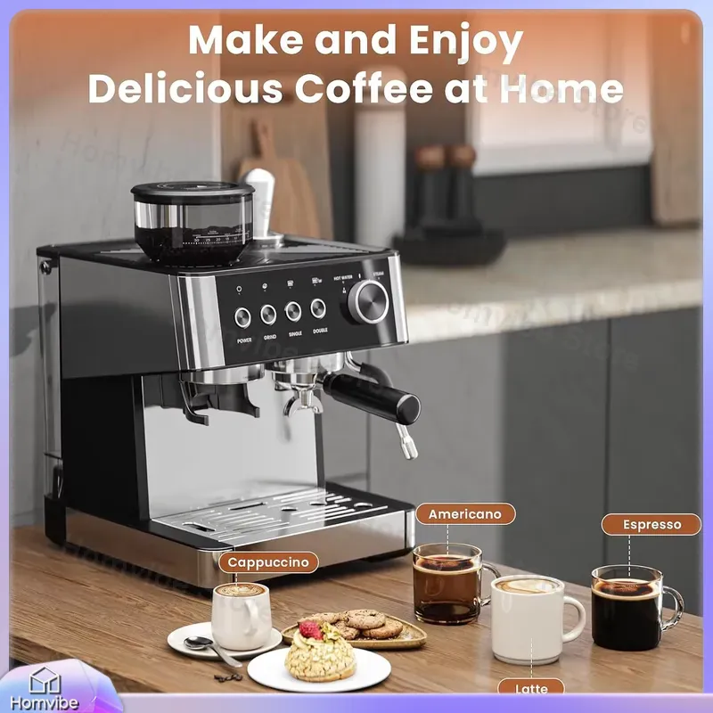 20 Bar Espresso Machine with B - Home Bar And Coffee review and price