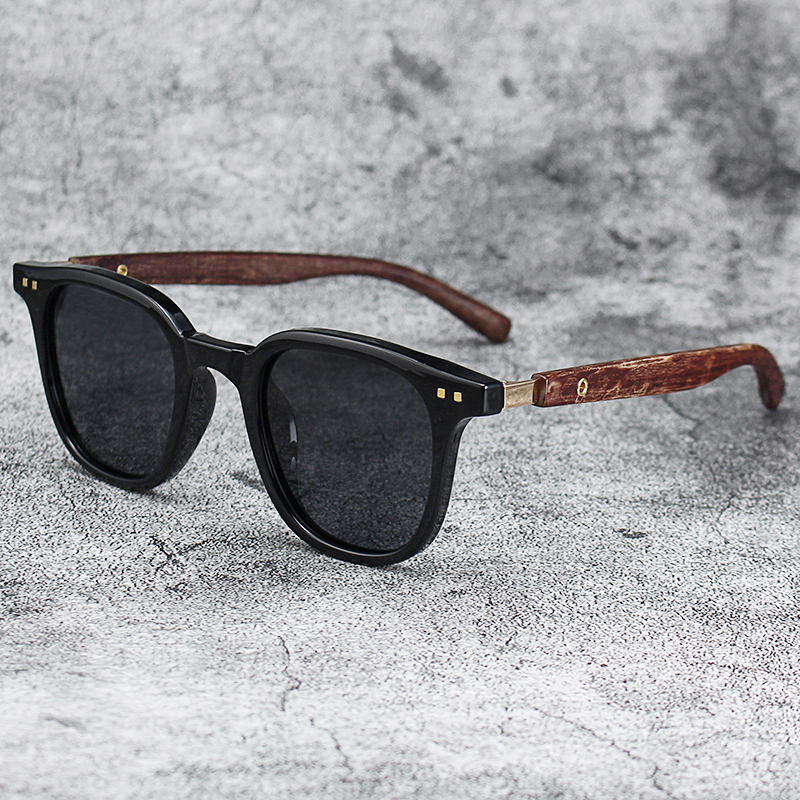 Trendy Men Vintage Wooden Fram - Old Fashioned Glass review and price