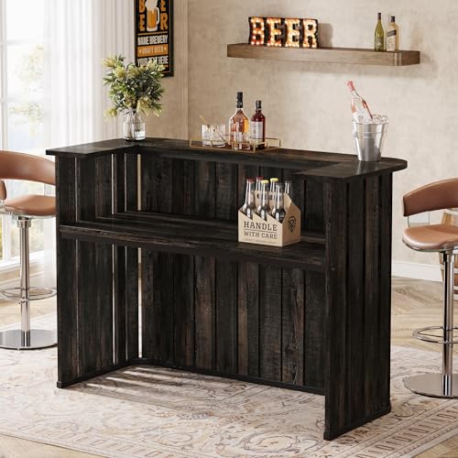 Home bar unit for home pub use - Home Bar Shelves review and price