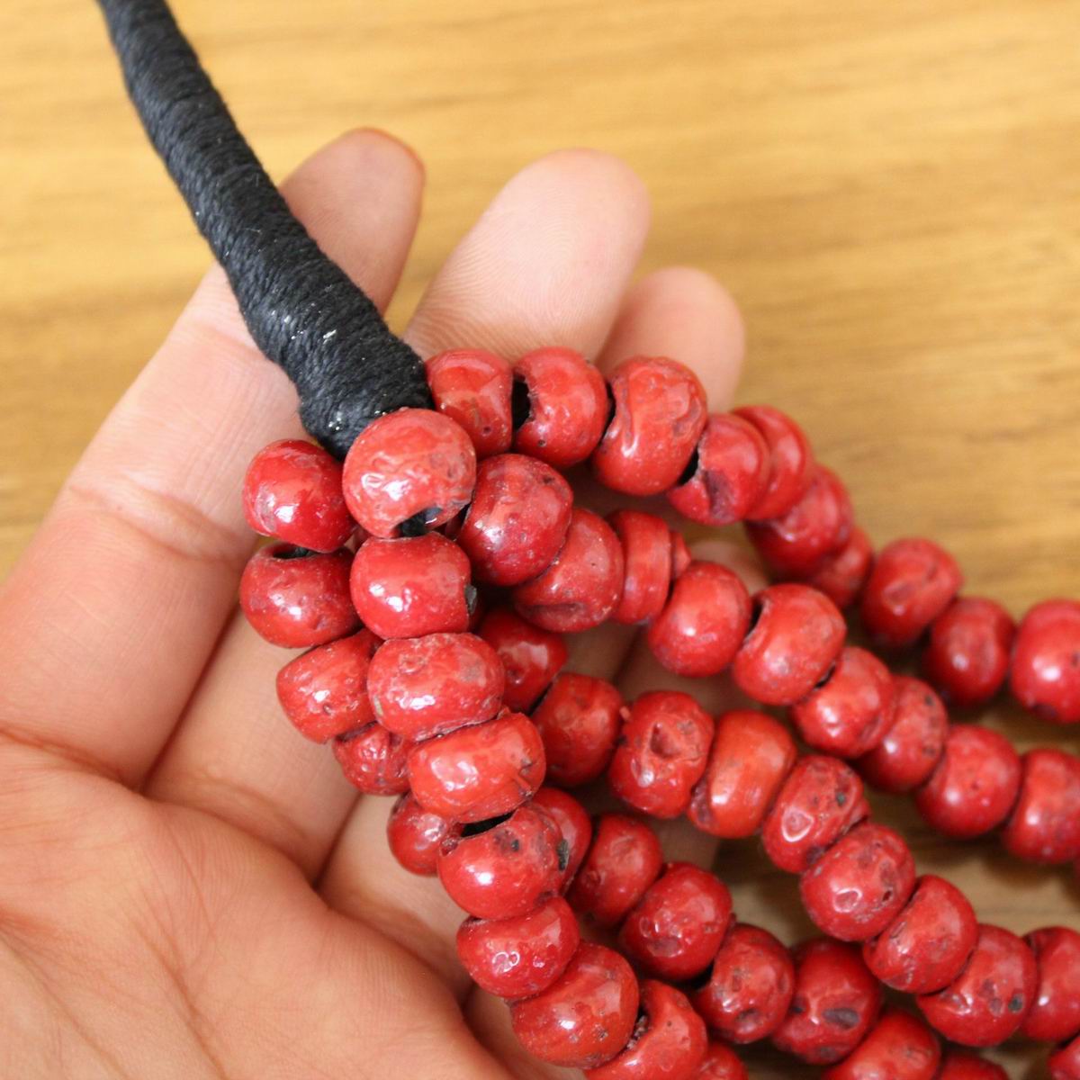 NK160 Vintage Tibetan Red Arti - Old Fashioned Glass review and price