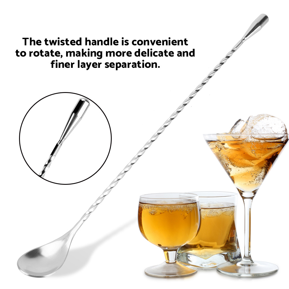 Stainless Steel Bar Spoon Long - Bar Spoon Twisted review and price