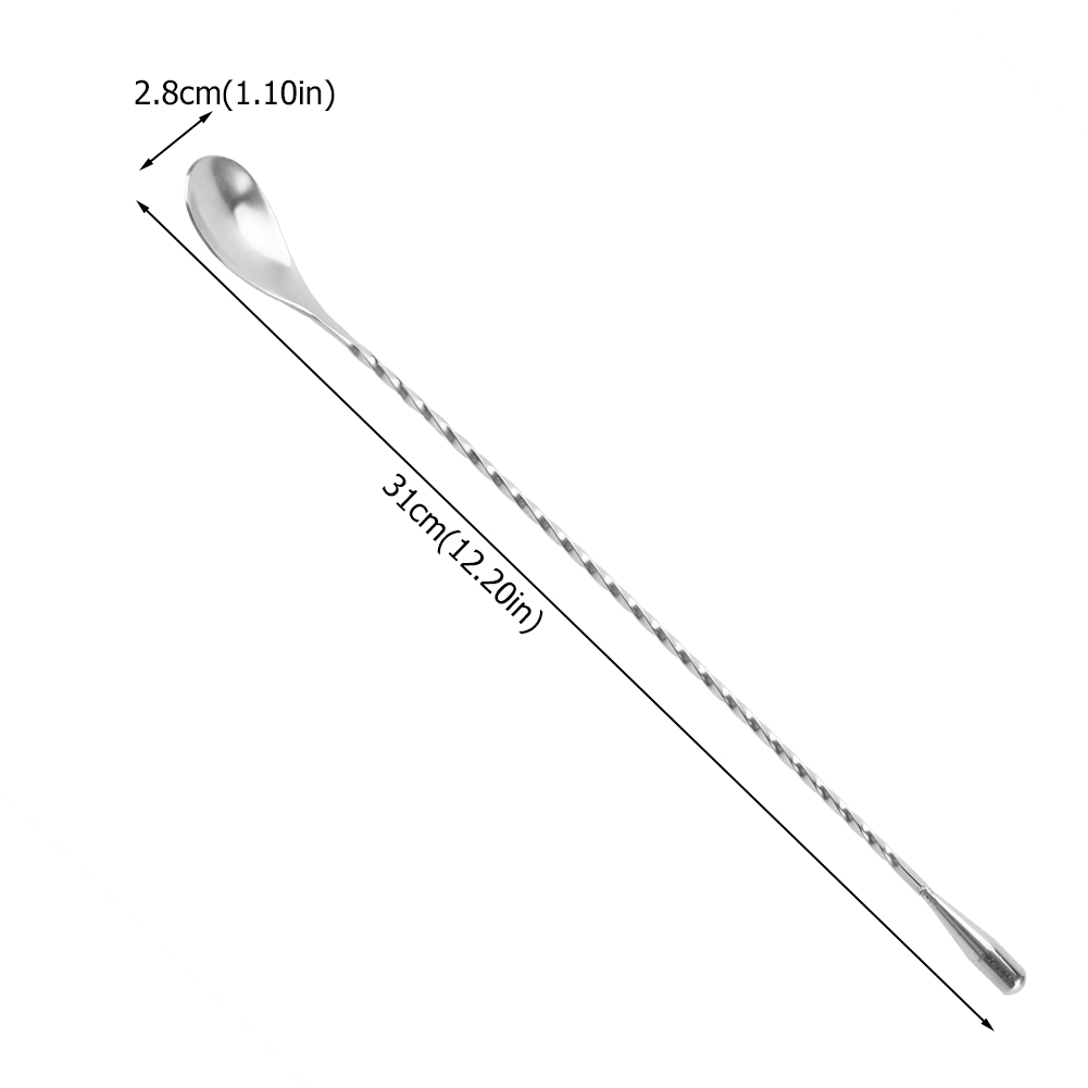 Long Stirring Spoon Stainless  - Bar Spoon Twisted review and price
