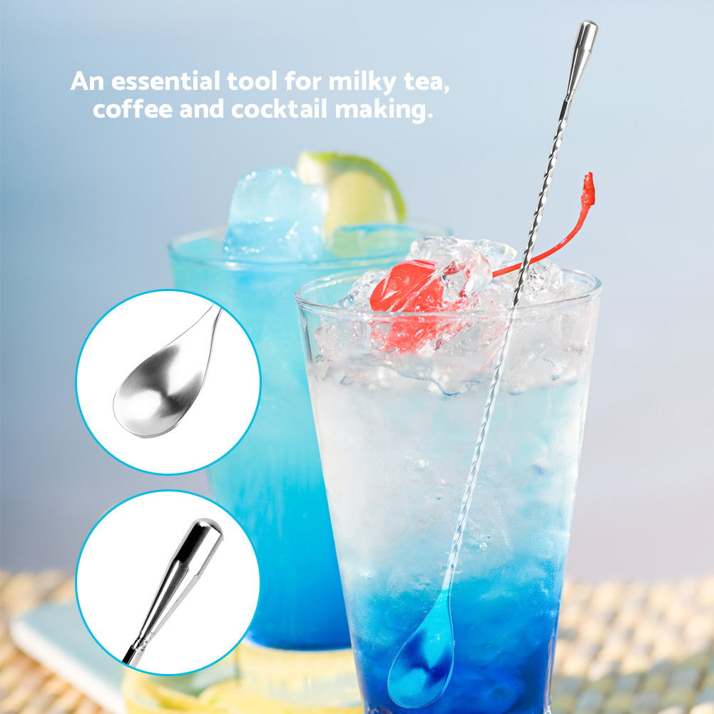 Long Stirring Spoon Stainless  - Bar Spoon Twisted review and price