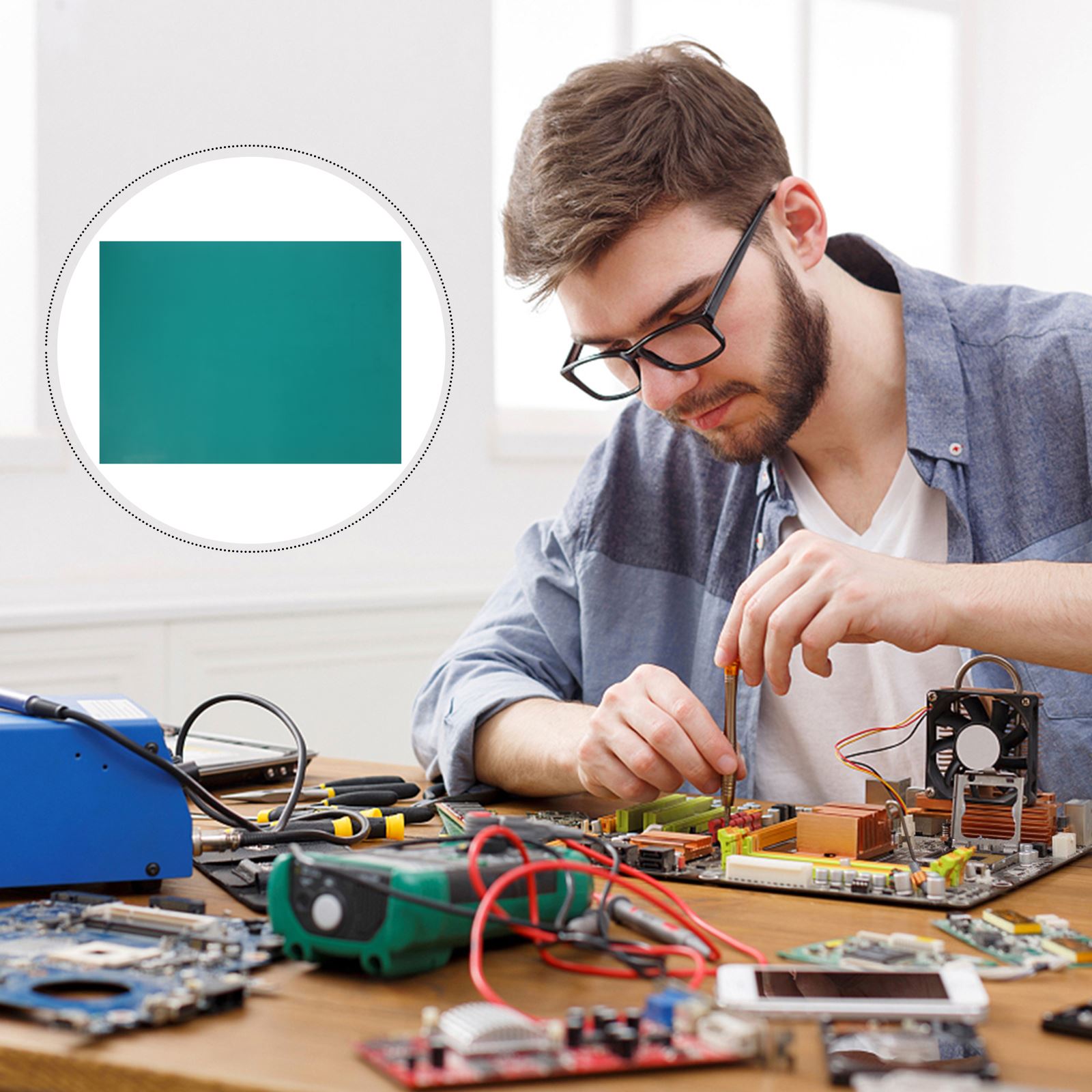 30x40cm Watch Repair Work Pad  - Bar Mat Rubber review and price