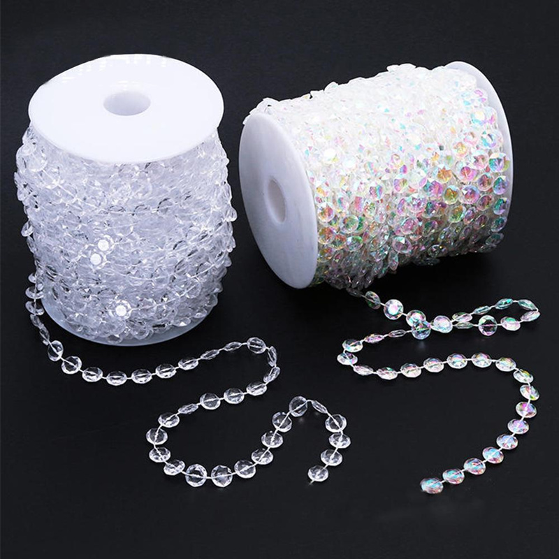 3m 10mm White Tranparent Octag - Home Bargains review and price