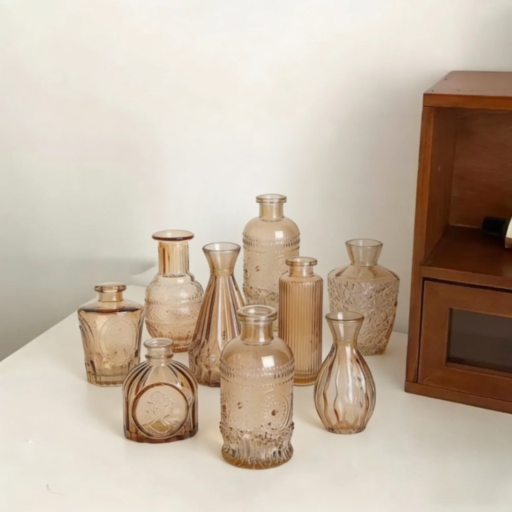 10PCS French Retro Relief Mini - Old Fashioned Glass review and price