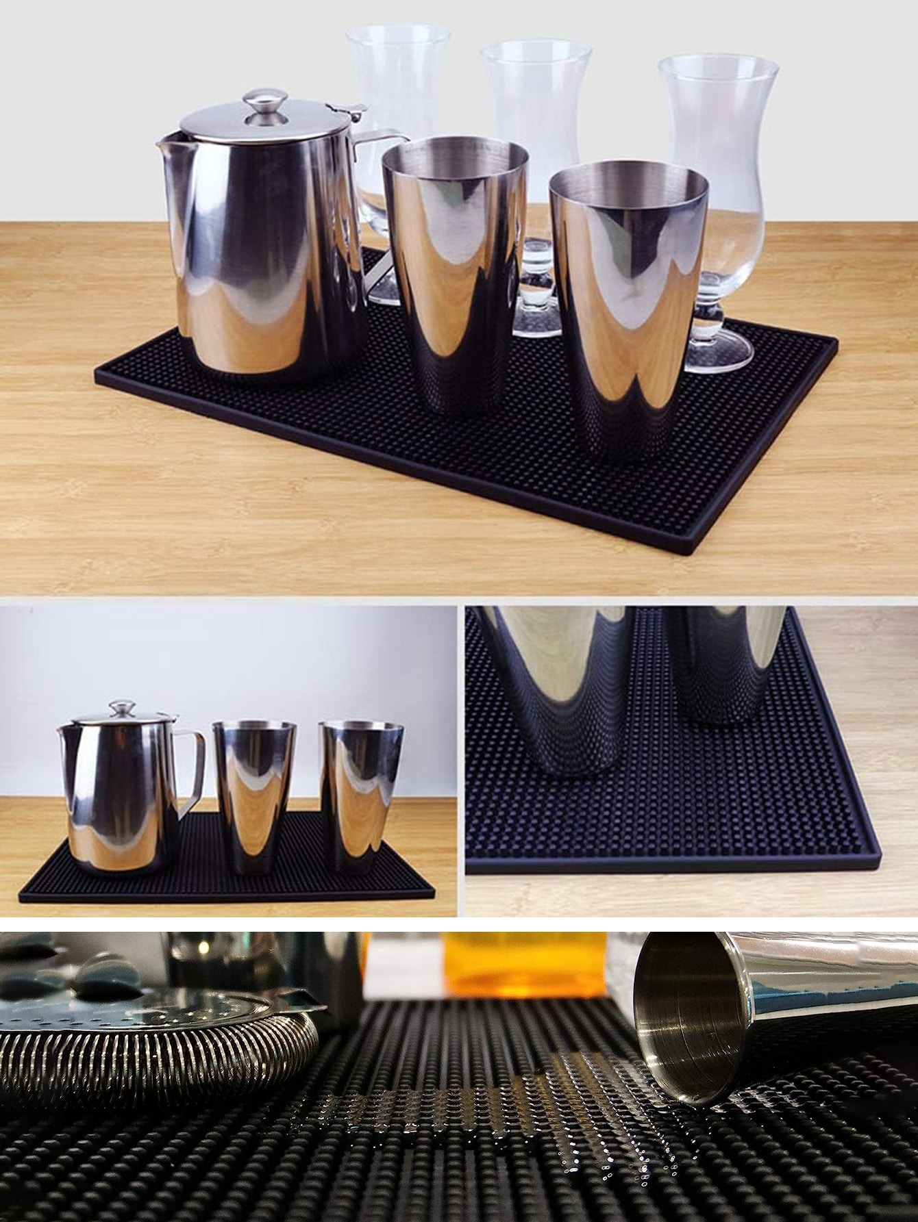 Leeseph Bar Mat, Rubber Dish D - Bar Mat Rubber review and price