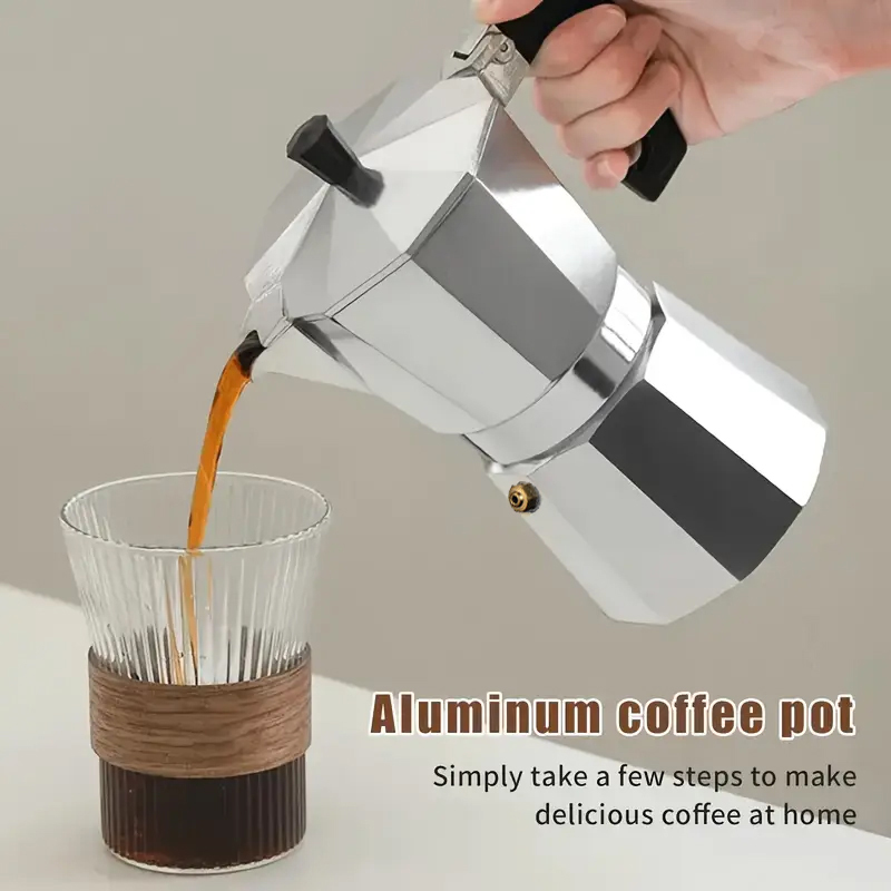 Classic Aluminum Moka Pot 50-3 - Home Barista review and price