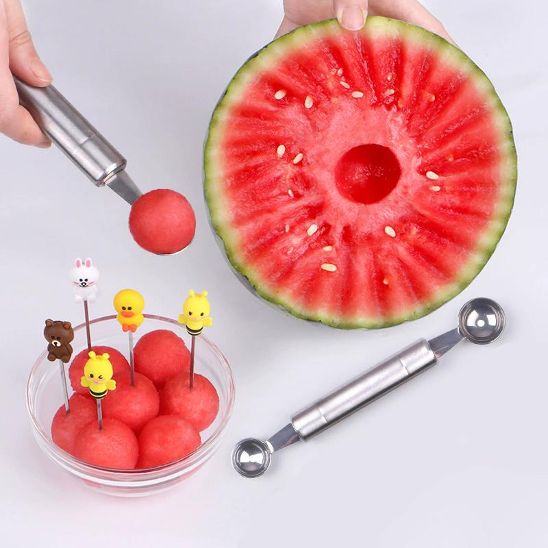 Fruit Scoop Dual-head Fruit B - Ice Pick Pick review and price