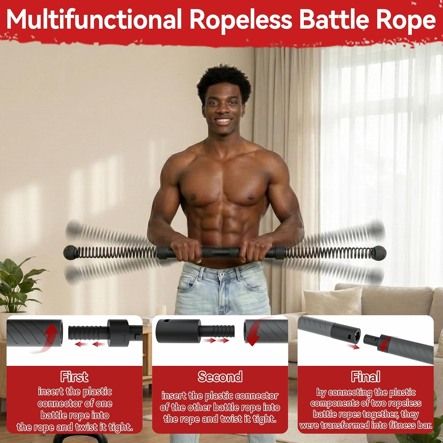 2-in-1 Upgraded Cordless Battl - Home Bar And Gym review and price